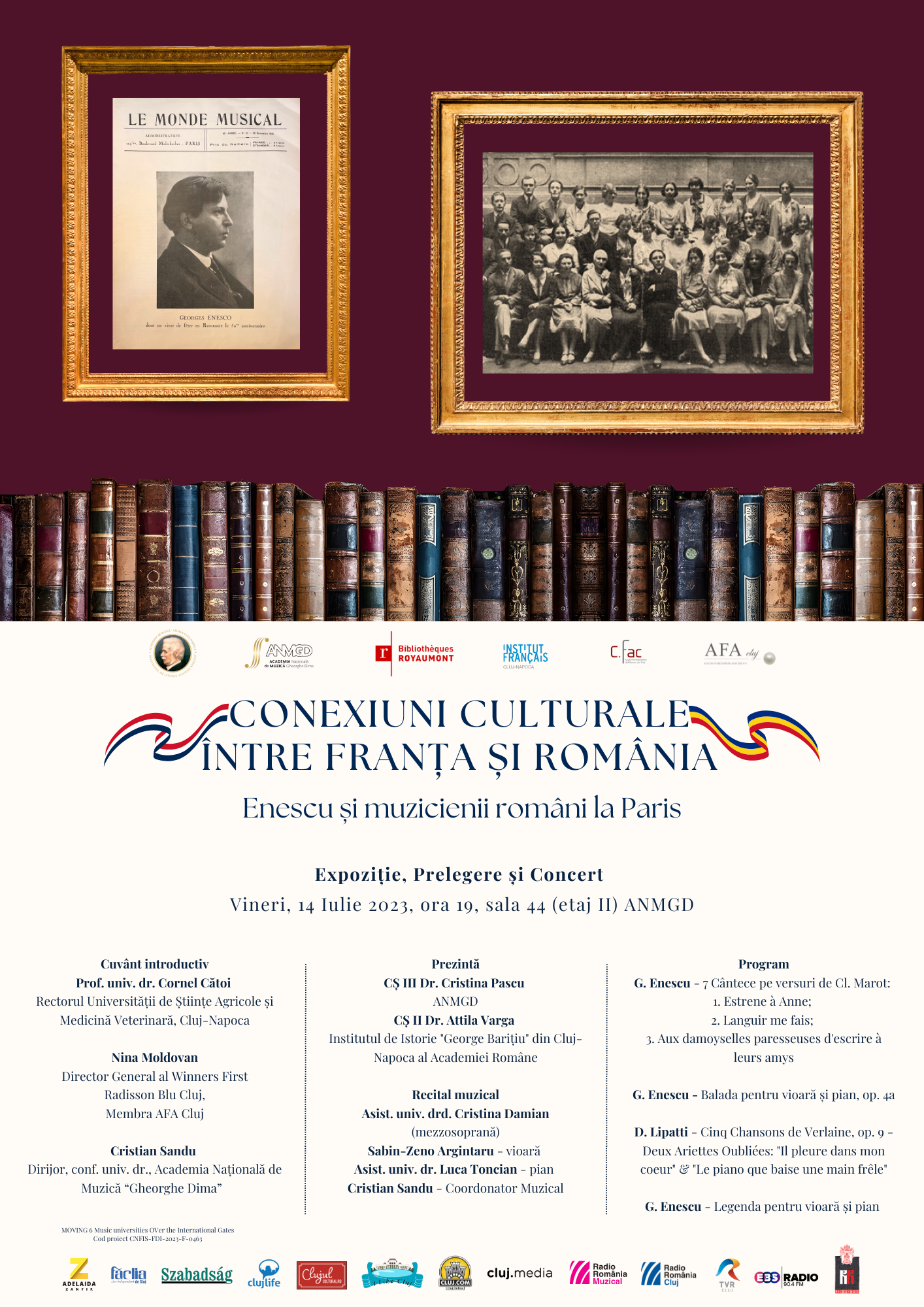Conexiuni culturale între Franța și România. George Enescu și muzicienii români la Paris